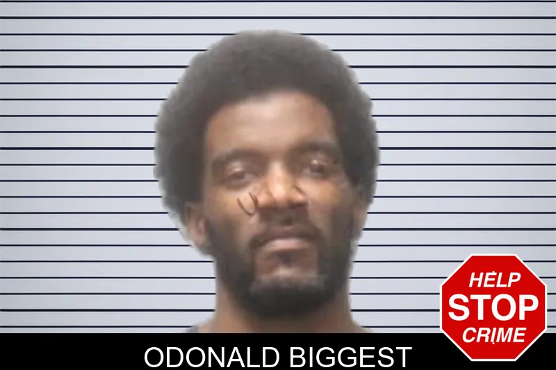 Odonald Biggest mugshot
