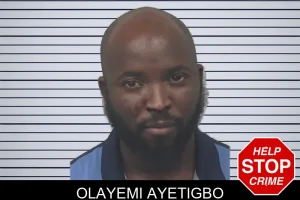 Olayemi Ayetigbo mugshot