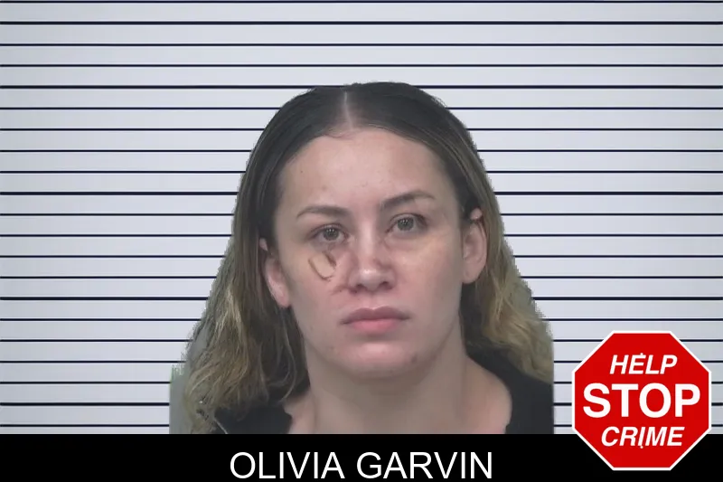 Olivia Garvin mugshot
