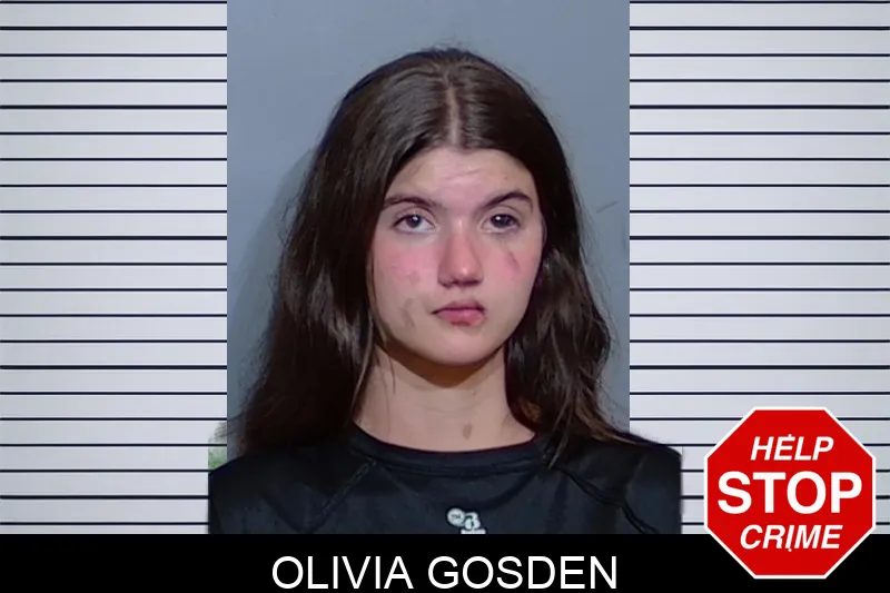 Olivia Gosden mugshot