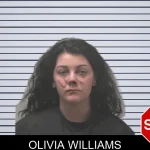 Olivia Williams mugshot