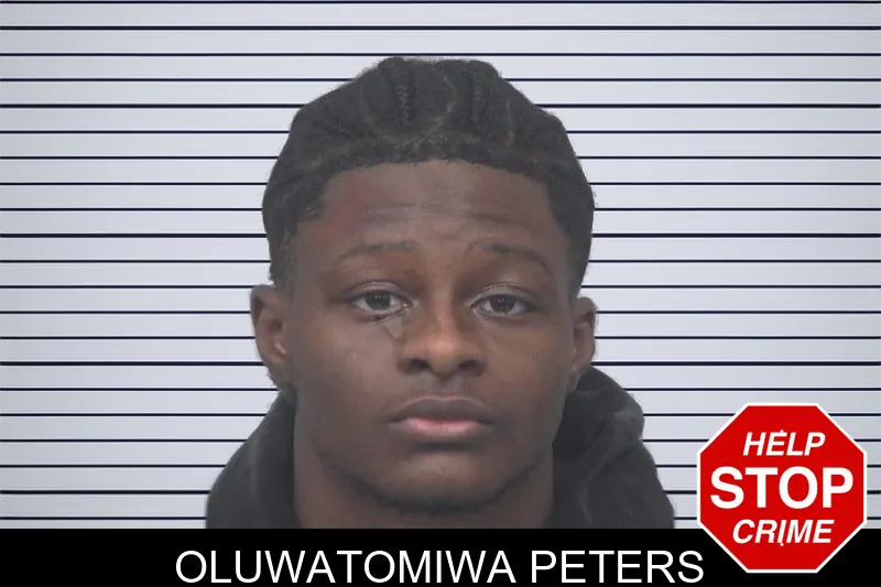 Oluwatomiwa Peters mugshot