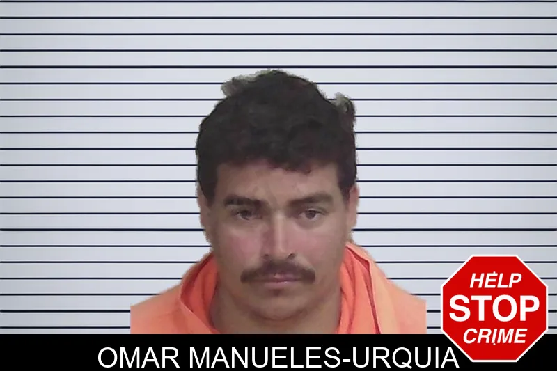 Omar Manueles-Urquia mugshot