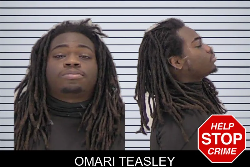 Omari Teasley mugshot