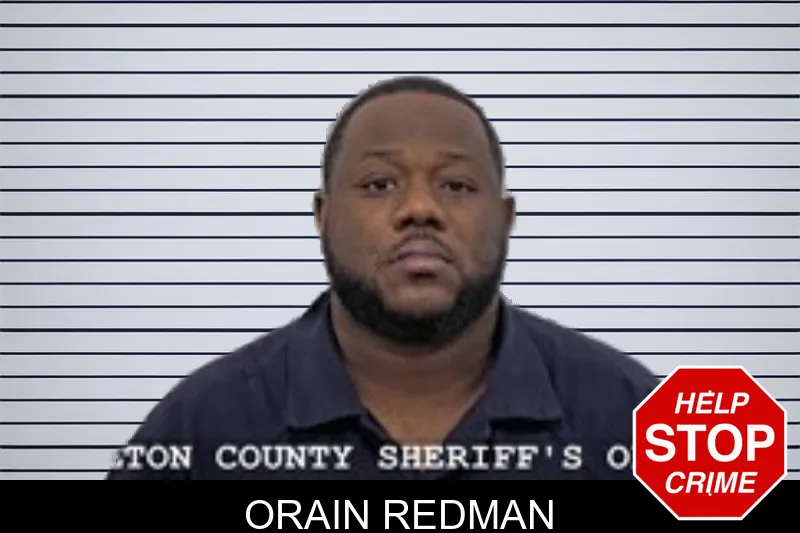 Orain Redman mugshot