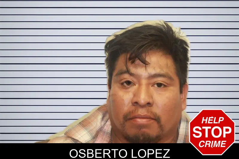 Osberto Lopez mugshot