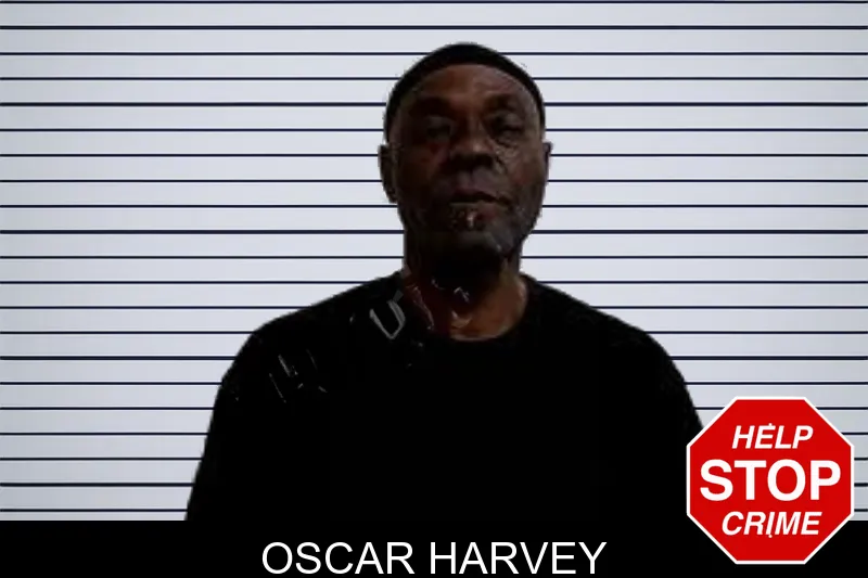 Oscar Harvey mugshot