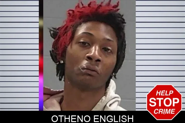 Otheno English mugshot – Baldwin County , Georgia Otheno English