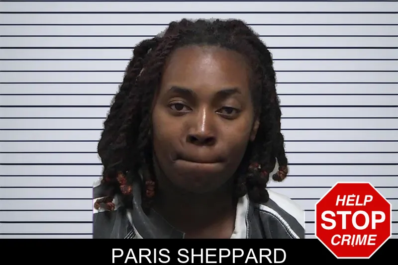 Paris Sheppard mugshot