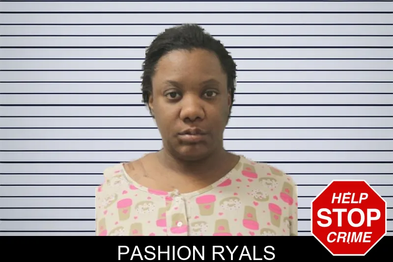 Pashion Ryals mugshot