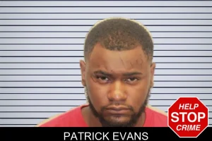 Patrick Evans mugshot