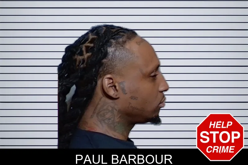 Paul Barbour mugshot