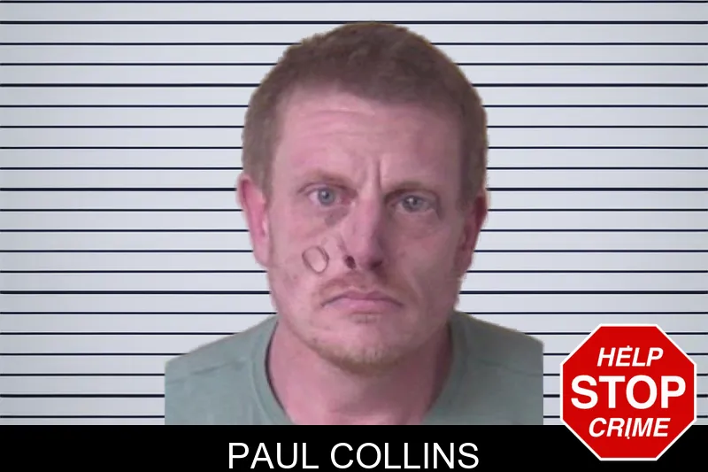 Paul Collins mugshot