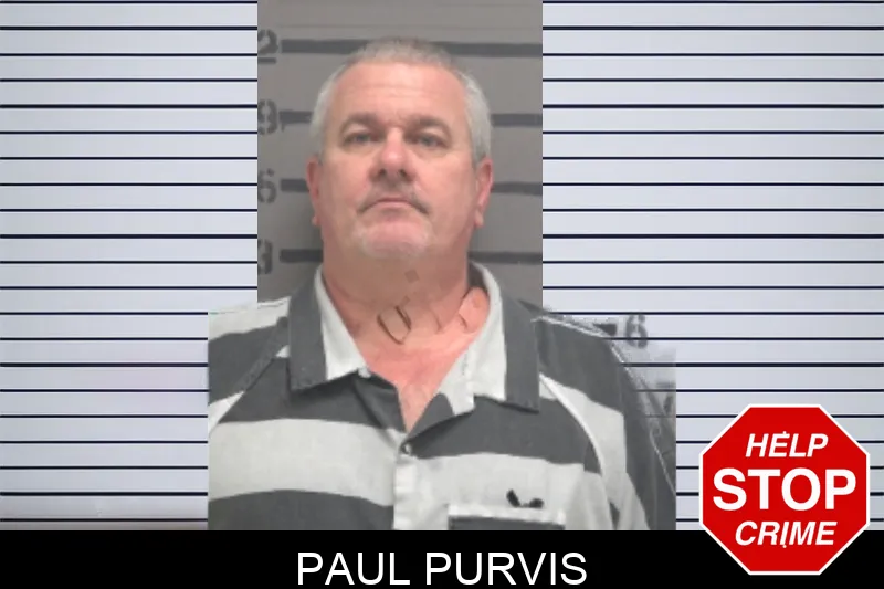 Paul Purvis mugshot