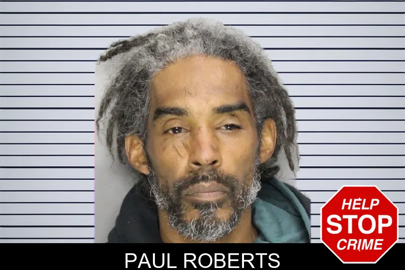 Paul Roberts mugshot