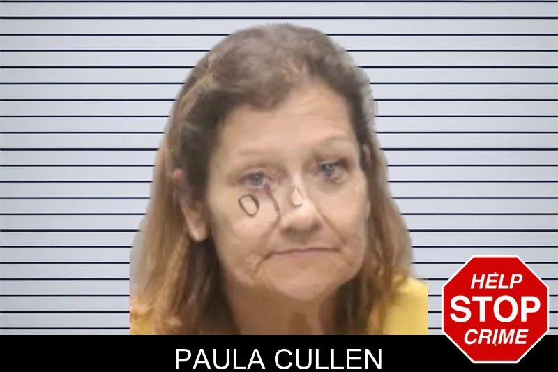 Paula Cullen mugshot