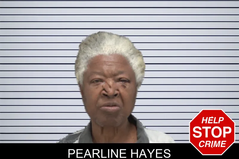 Pearline Hayes mugshot
