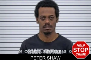Peter Shaw mugshot