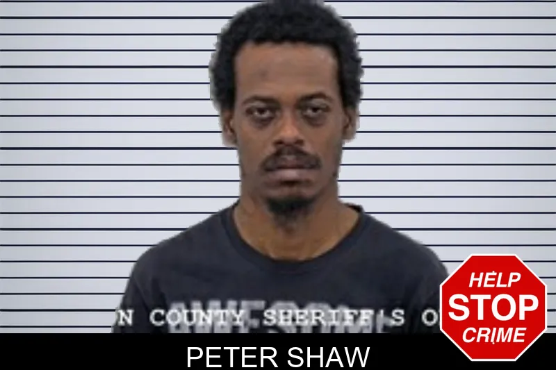 Peter Shaw mugshot