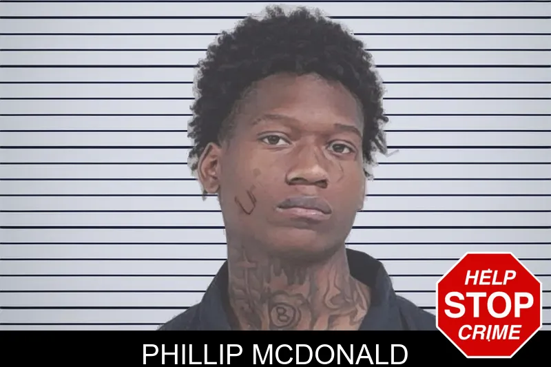 Phillip McDonald mugshot