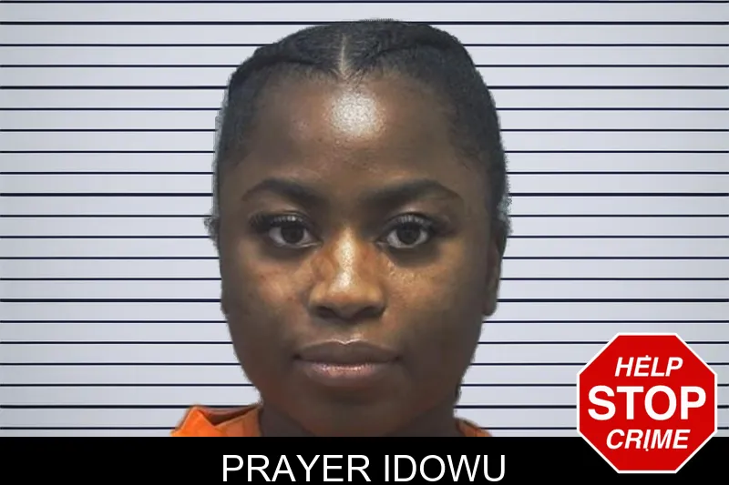 Prayer Idowu mugshot