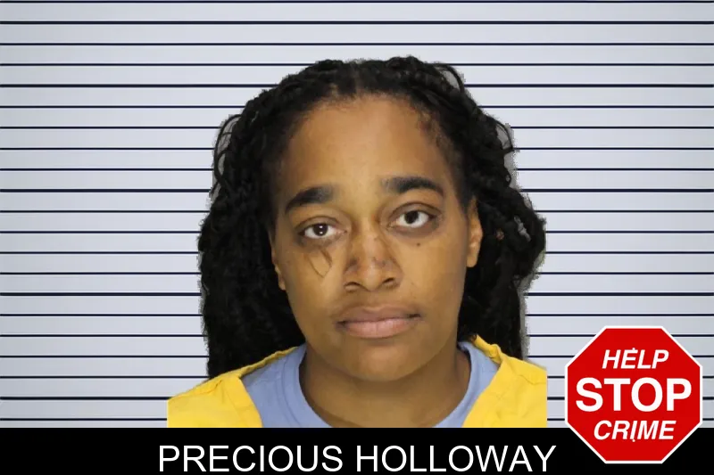 Precious Holloway mugshot