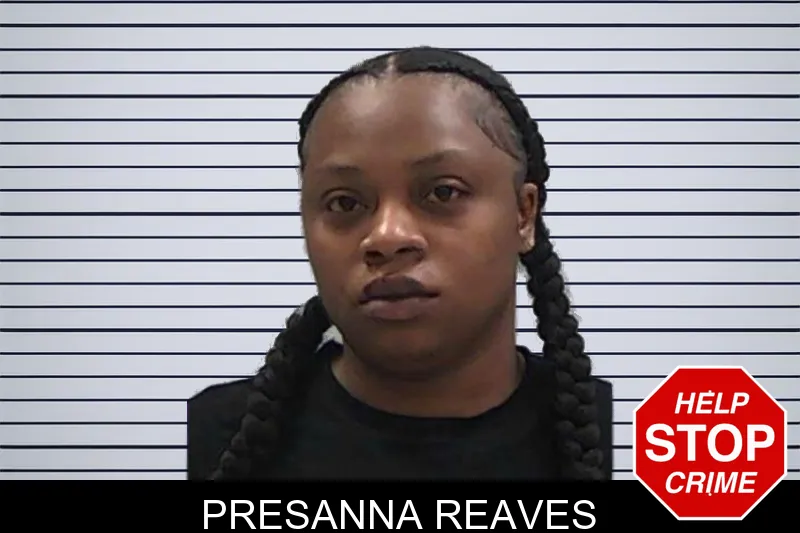 Presanna Reaves mugshot