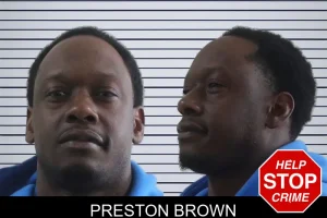 Preston Brown mugshot