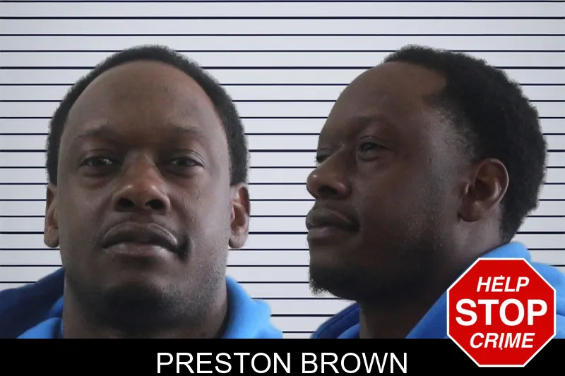 Preston Brown mugshot