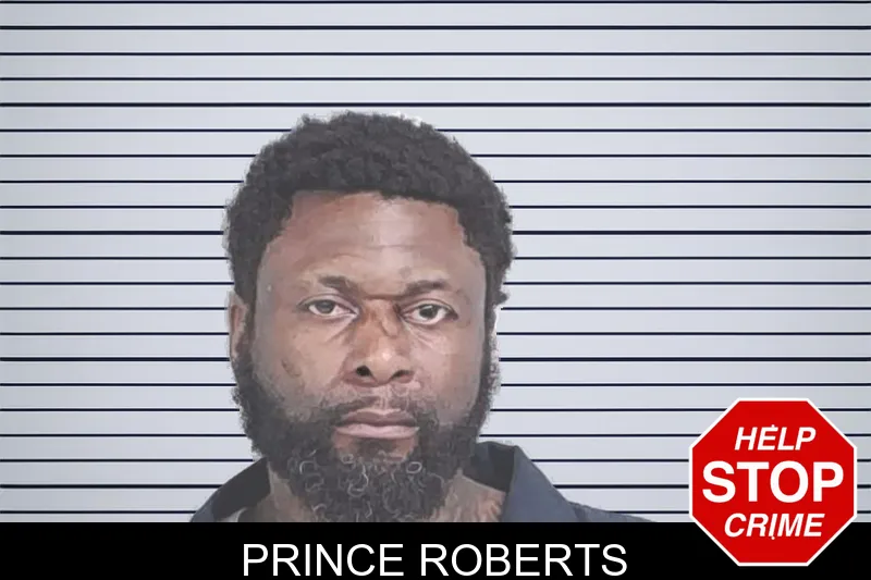 Prince Roberts mugshot