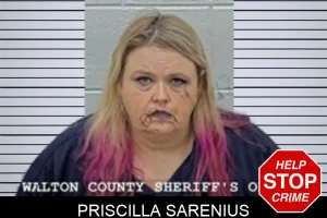 Priscilla Sarenius mugshot