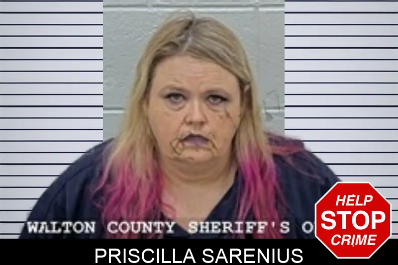 Priscilla Sarenius mugshot