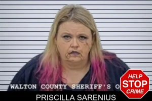 Priscilla Sarenius mugshot