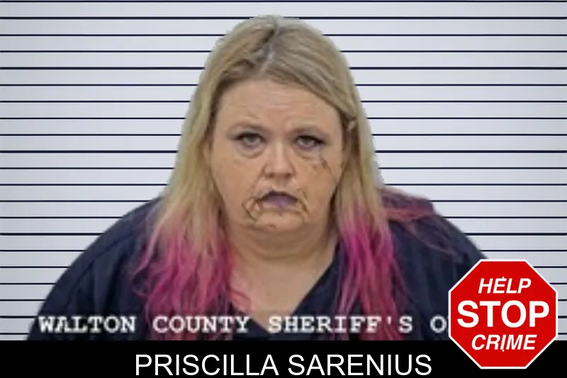 Priscilla Sarenius mugshot