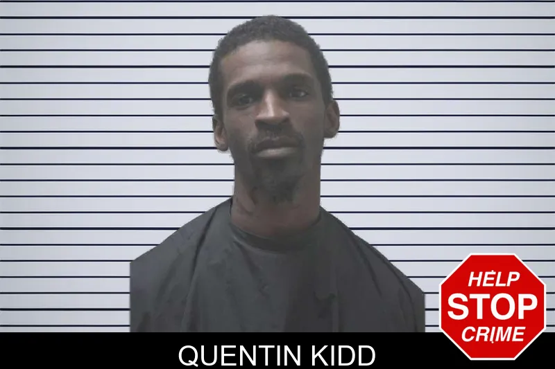 Quentin Kidd mugshot