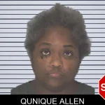 Qunique Allen mugshot