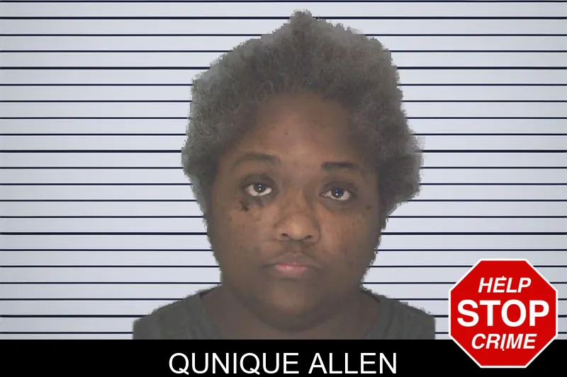 Qunique Allen mugshot