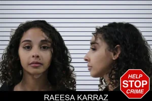 Raeesa Karraz mugshot