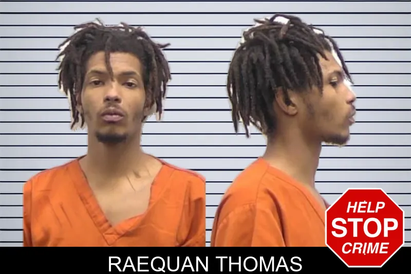 Raequan Thomas mugshot