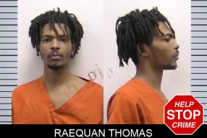 Raequan Thomas mugshot