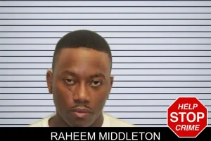 Raheem Middleton mugshot