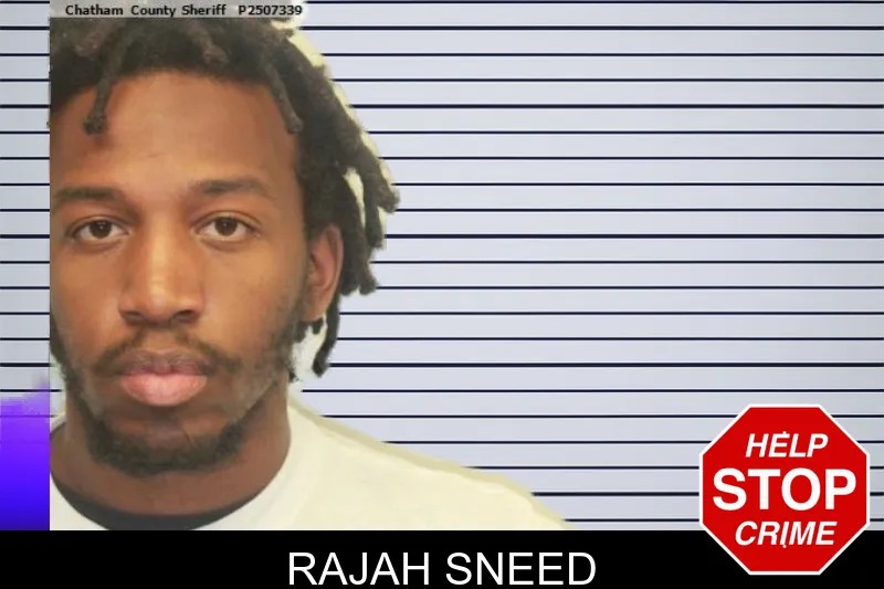 Rajah Sneed mugshot – Chatham County , Georgia Rajah Sneed mugshot