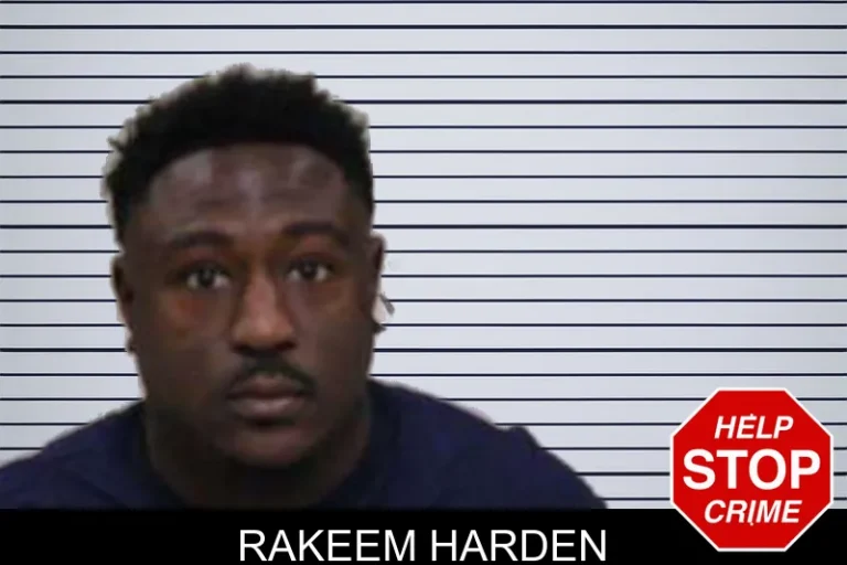 Rakeem Harden mugshot – Peach County , Georgia Rakeem Harden