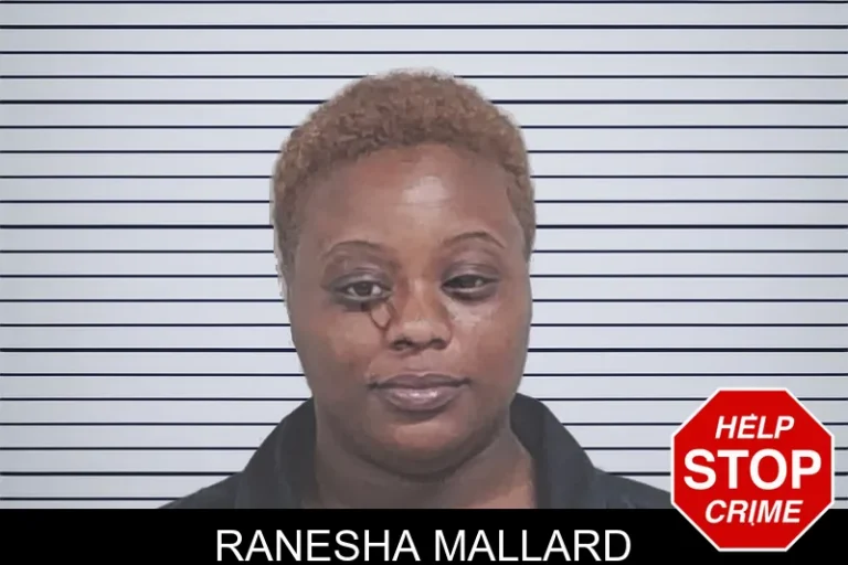 Ranesha Mallard mugshot – Lowndes County , Georgia Ranesha Mallard