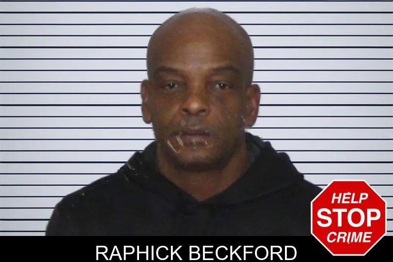 Raphick Beckford mugshot