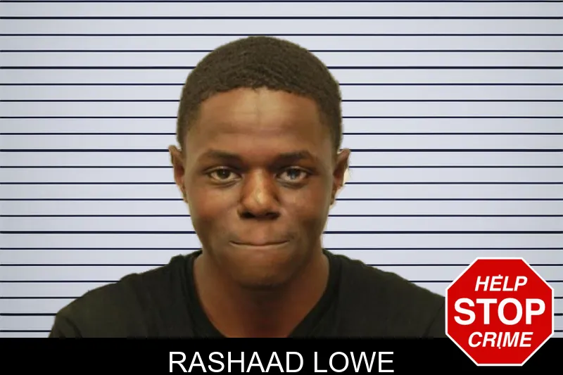 Rashaad Lowe mugshot
