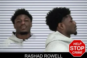 Rashad Rowell mugshot