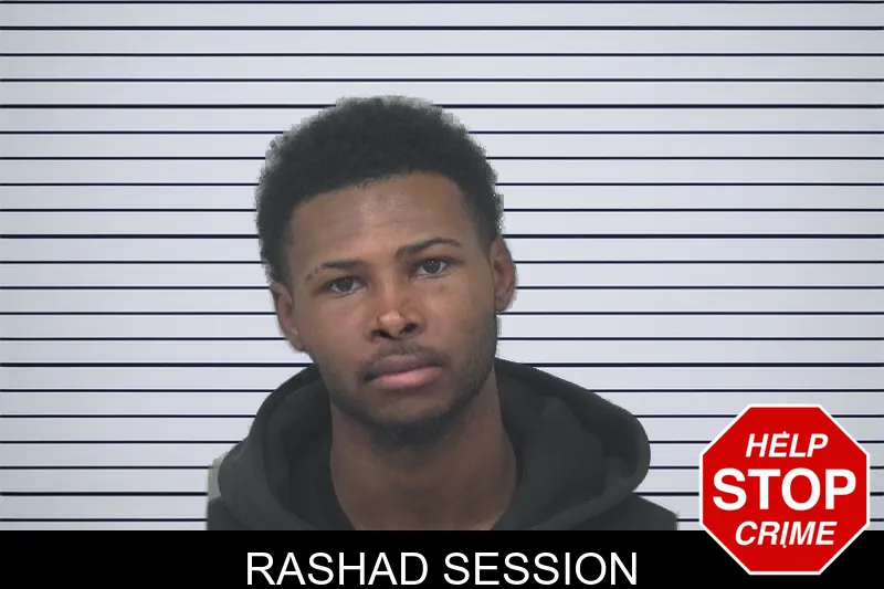 Rashad Session mugshot