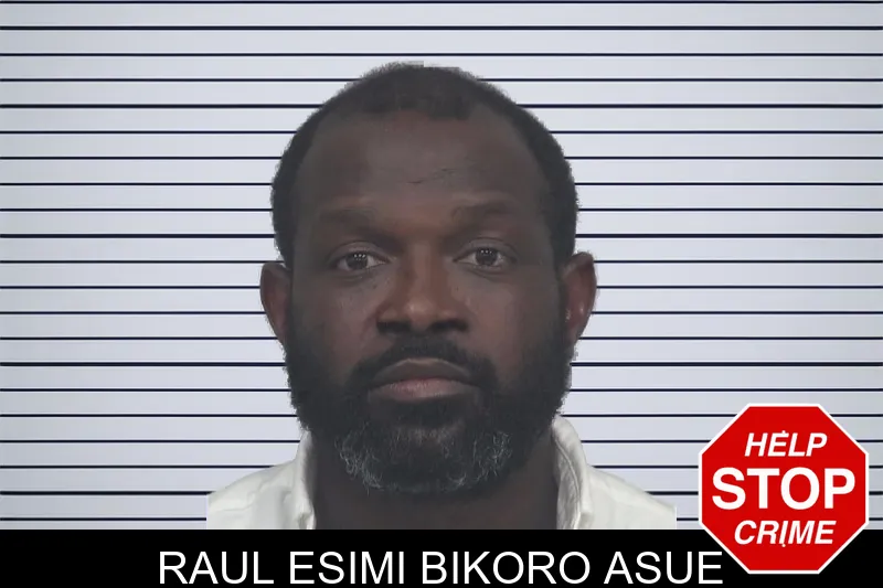 Raul Esimi Bikoro Asue mugshot