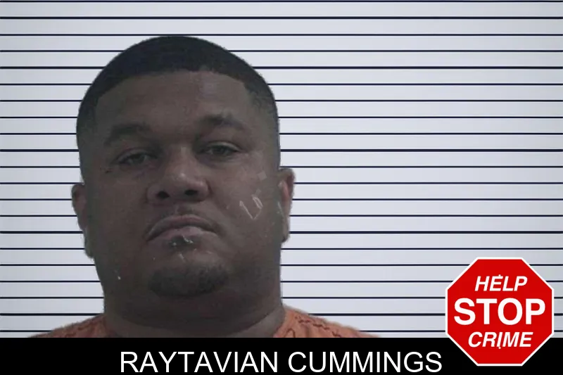 Raytavian Cummings mugshot
